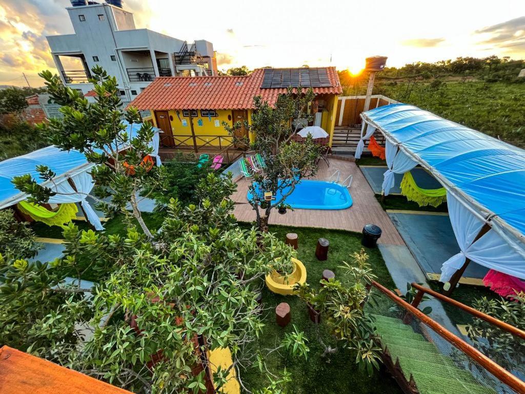 Camping Reino De Andalasia Alto Paraíso de Goiás Buitenkant foto